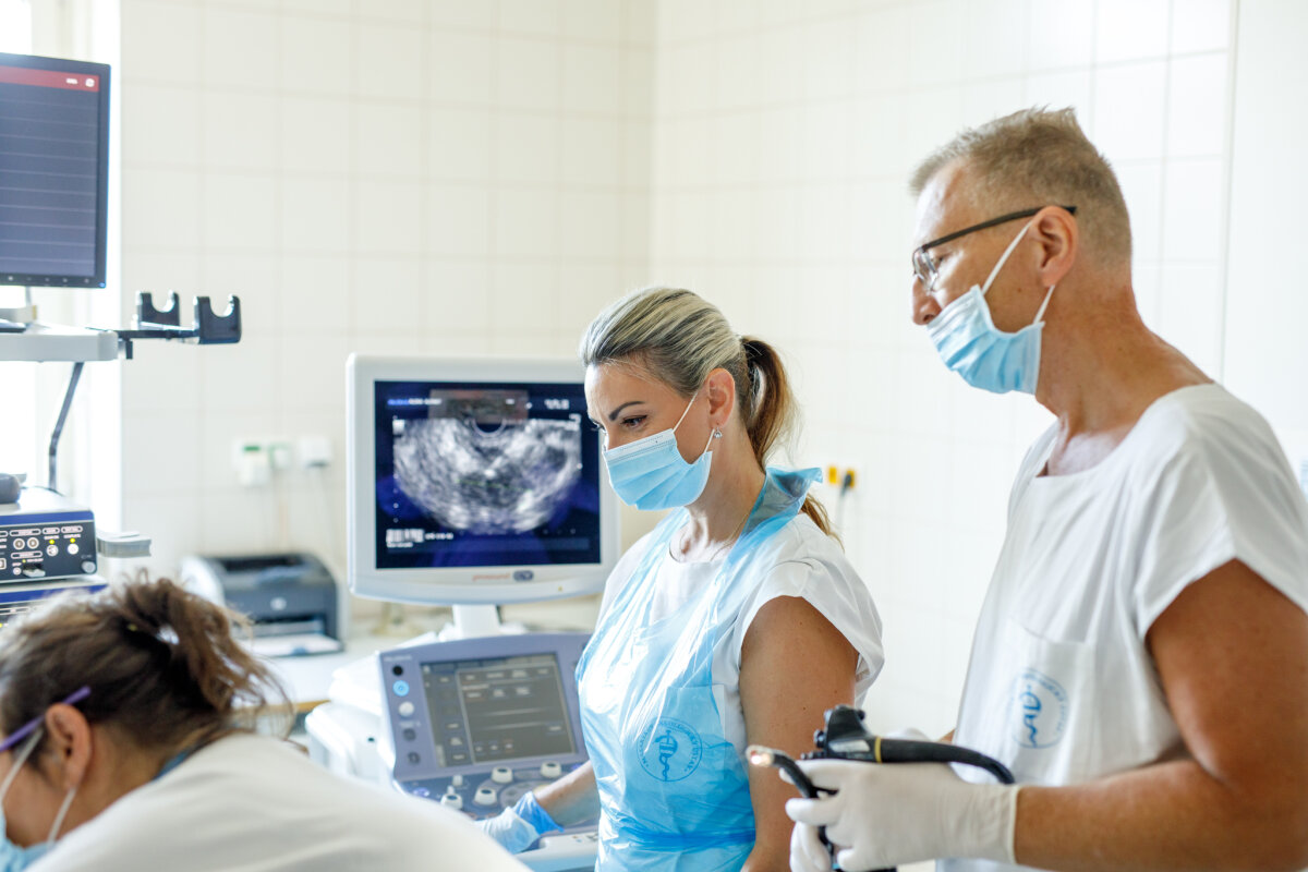 Endosonografie - vyšetření trávicího traktu ultrazvukem